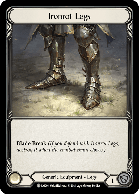 Ironrot Legs [LXI006] (Tales of Aria Lexi Blitz Deck) 1st Edition Normal - POKÉ JEUX