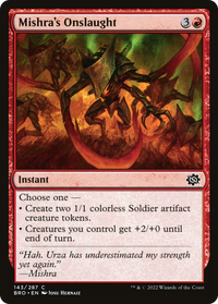 Mishra's Onslaught [The Brothers' War]