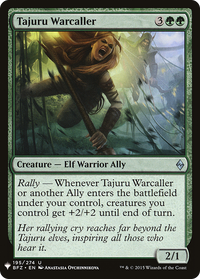 Tajuru Warcaller [Mystery Booster]
