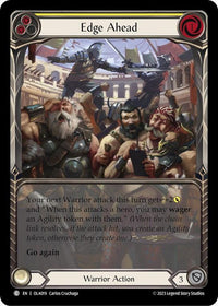 Edge Ahead (Yellow) [OLA019] (Heavy Hitters Olympia Blitz Deck) - POKÉ JEUX