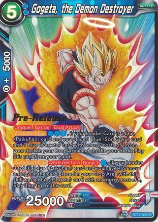 Gogeta, the Demon Destroyer (BT12-039) [Vicious Rejuvenation Prerelease Promos] - POKÉ JEUX