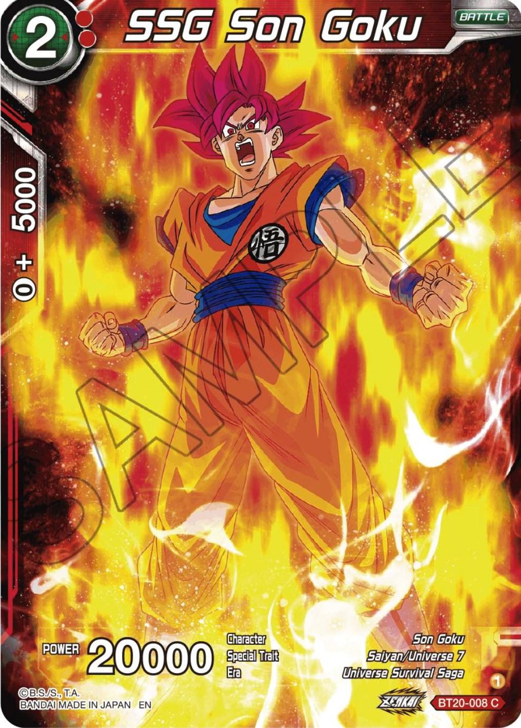 SSG Son Goku (BT20-008) [Power Absorbed] - POKÉ JEUX