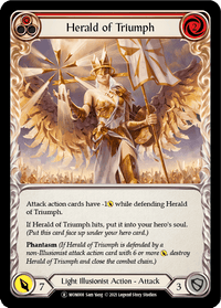 Herald of Triumph (Red) [U-MON008] (Monarch Unlimited) Unlimited Normal - POKÉ JEUX