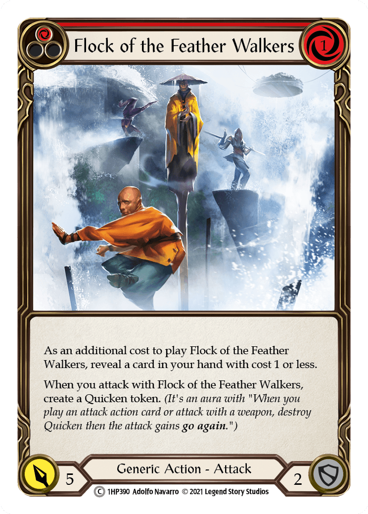 Flock of the Feather Walkers (Red) [1HP390] (History Pack 1) - POKÉ JEUX
