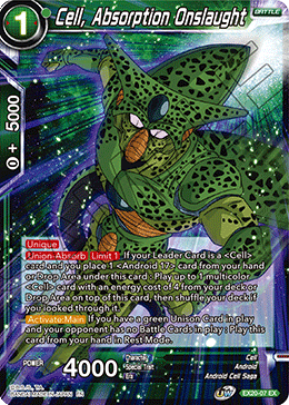 Cell, Absorption Onslaught (EX20-07) [Ultimate Deck 2022] - POKÉ JEUX