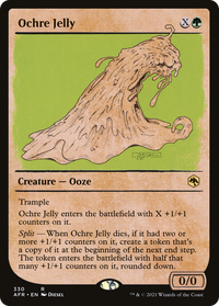 Ochre Jelly (Showcase) [Dungeons & Dragons: Adventures in the Forgotten Realms]
