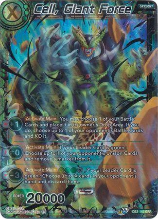 Cell, Giant Force (DB3-141) [Giant Force] - POKÉ JEUX