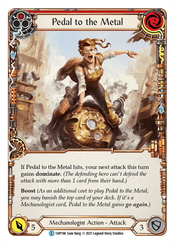 Pedal to the Metal (Red) [1HP196] (History Pack 1) - POKÉ JEUX