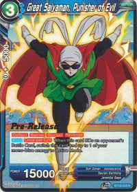 Great Saiyaman, Punisher of Evil (BT12-033) [Vicious Rejuvenation Prerelease Promos] - POKÉ JEUX