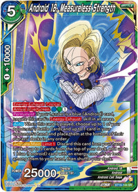 Android 18, Measureless Strength (BT18-144) [Dawn of the Z-Legends] - POKÉ JEUX