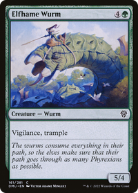 Elfhame Wurm [Dominaria United]