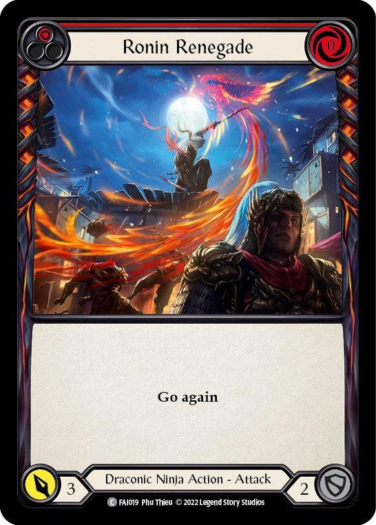 Ronin Renegade (Red) [FAI019] (Uprising Fai Blitz Deck) - POKÉ JEUX