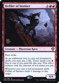 Profanateur de l'instinct [Promotions avant-première de Dominaria United] 