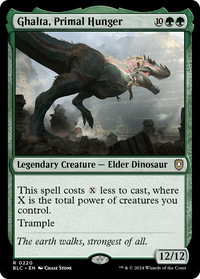 Ghalta, Primal Hunger [Bloomburrow Commander]