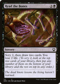 Read the Bones [Dominaria United Commander]