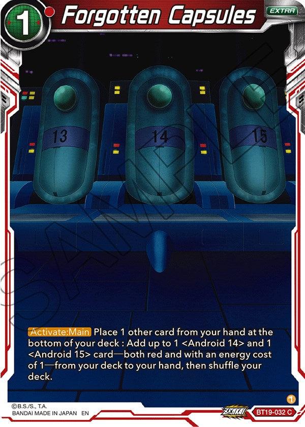 Forgotten Capsules (BT19-032) [Fighter's Ambition] - POKÉ JEUX