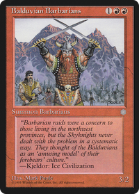 Balduvian Barbarians [Ice Age]
