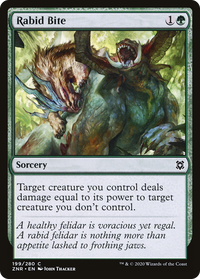 Rabid Bite [Zendikar Rising]