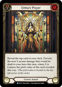 Eirina's Prayer (Red) [U-ARC173] (Arcane Rising Unlimited) Unlimited Rainbow Foil - POKÉ JEUX