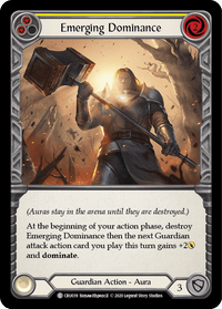 Emerging Dominance (Yellow) [CRU039] (Crucible of War) 1st Edition Rainbow Foil - POKÉ JEUX