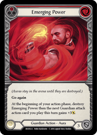 Emerging Power (Red) [BVO012-C] (Bravo Hero Deck) 1st Edition Normal - POKÉ JEUX
