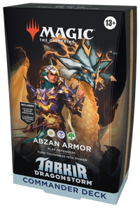 Magic: The Gathering |  Tarkir Dragonstorm - Abzan Armor Commander Deck