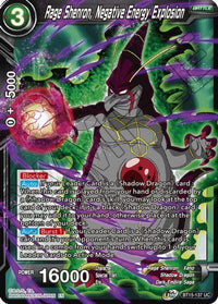 Rage Shenron, Negative Energy Explosion (BT15-137) [Saiyan Showdown] - POKÉ JEUX