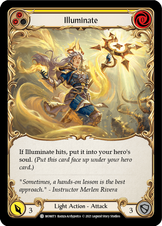 Illuminate (Yellow) [MON073] (Monarch) 1st Edition Normal - POKÉ JEUX