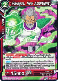 Paragus, New Ambitions (BT11-022) [Vermilion Bloodline] - POKÉ JEUX