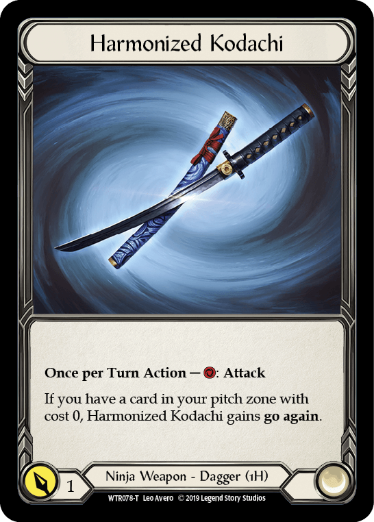 Harmonized Kodachi // Quicken [WTR078-T // WTR225-T] (Welcome to Rathe) Alpha Print Normal - POKÉ JEUX