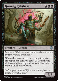 Gurmag Rakshasa (TDM-081) - Tarkir: Dragonstorm Foil
