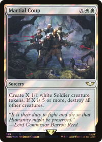 Martial Coup (Surge Foil) [Warhammer 40,000]