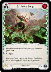 Earthlore Surge (Red) [BRI019] (Tales of Aria Briar Blitz Deck) 1st Edition Normal - POKÉ JEUX