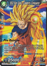 SS3 Son Goku, Calamity Conqueror (BT14-035) [Cross Spirits Prerelease Promos] - POKÉ JEUX