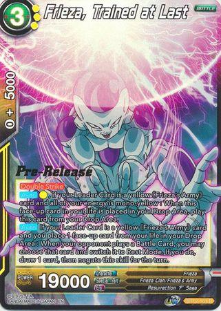 Frieza, Trained at Last (BT12-101) [Vicious Rejuvenation Prerelease Promos] - POKÉ JEUX