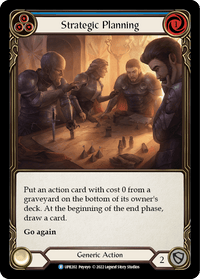 Strategic Planning (Blue) [UPR202] (Uprising) Rainbow Foil - POKÉ JEUX