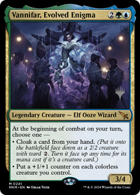 Vannifar, Evolved Enigma (Pack promotionnel) [Meurtres à Karlov Manor Promos] 