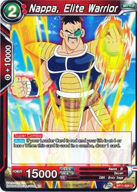Nappa, Elite Warrior (BT11-026) [Vermilion Bloodline] - POKÉ JEUX
