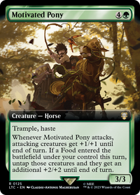 Motivated Pony (LTC-125) - Tales of Middle-earth Commander: (Extended Art) Foil