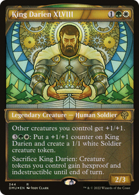 King Darien XLVIII (Showcase Textured) [Dominaria United]