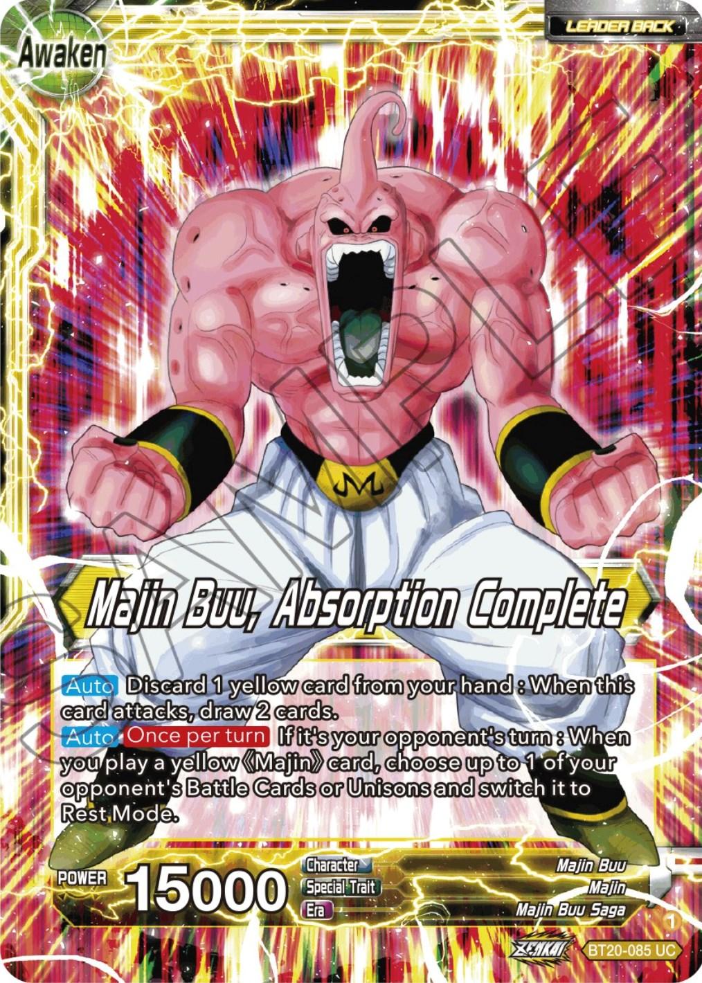 Majin Buu // Majin Buu, Absorption Complete (BT20-085) [Power Absorbed] - POKÉ JEUX