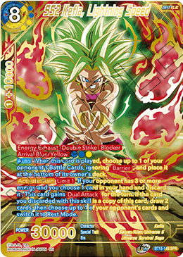 SS2 Kefla, Lightning Speed (SPR) (BT15-148) [Saiyan Showdown] - POKÉ JEUX