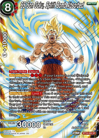 SS Son Goku, Spirit Bomb Absorbed (BT19-008) [Fighter's Ambition] - POKÉ JEUX