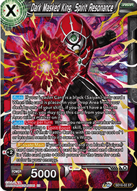 Dark Masked King, Spirit Resonance (Starter Deck - Darkness Reborn) (SD16-02) [Cross Spirits] - POKÉ JEUX