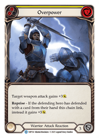 Overpower (Yellow) [1HP154] (History Pack 1) - POKÉ JEUX
