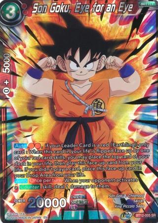 Son Goku, Eye for an Eye (BT12-005) [Vicious Rejuvenation] - POKÉ JEUX