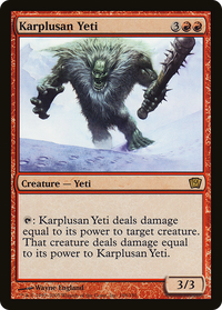 Karplusan Yeti [Ninth Edition]