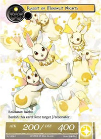 Lapin des nuits au clair de lune (RL1606-01) [Cartes promotionnelles] 