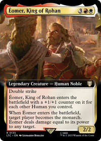 Eomer, King of Rohan (Extended Art) [The Lord of the Rings: Tales of Middle-Earth Commander]