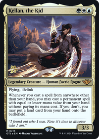 Kellan, the Kid [Outlaws of Thunder Junction Prerelease Promos]